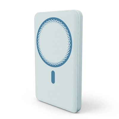 Batería externa Energy Sistem Magnetic Powerbank 5000 mAh USB-C Inalámbrico Azul 20W