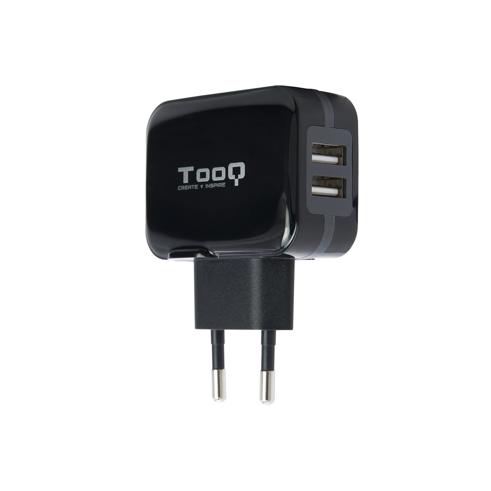 Cargador de pared Tooq TQWC-1S02 USB-A Negro 17W
