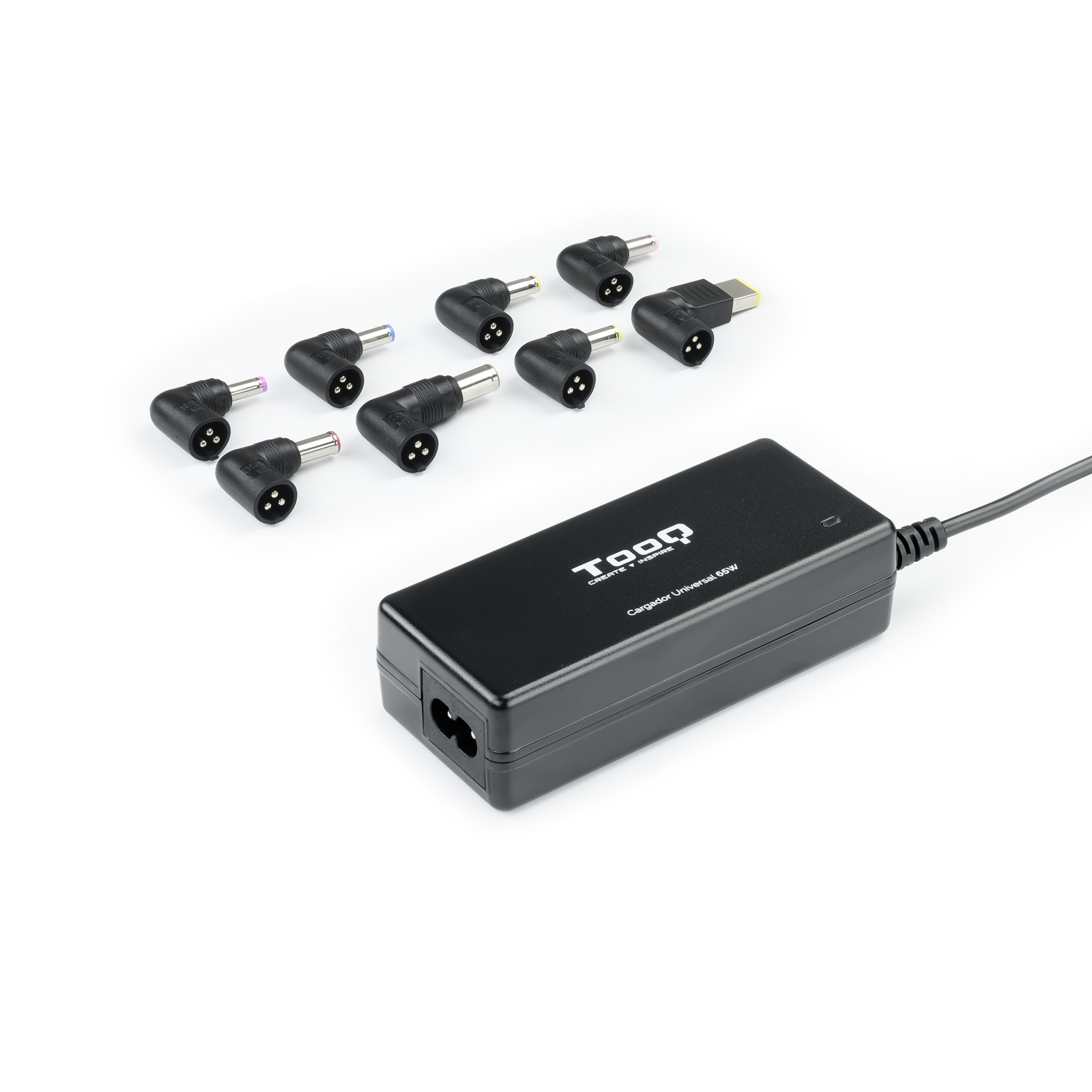 Tooq Cargador portátil 65W 8 Conectores