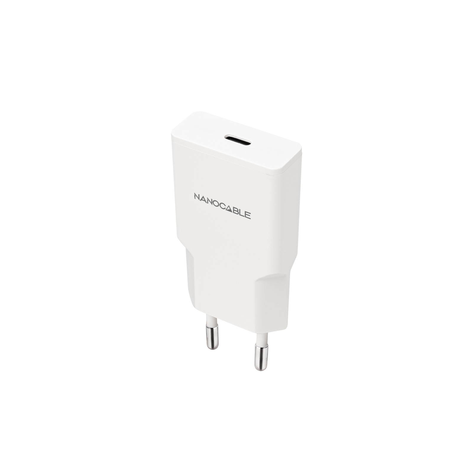Nanocable Cargador USB-C/PD 20W   Blanco