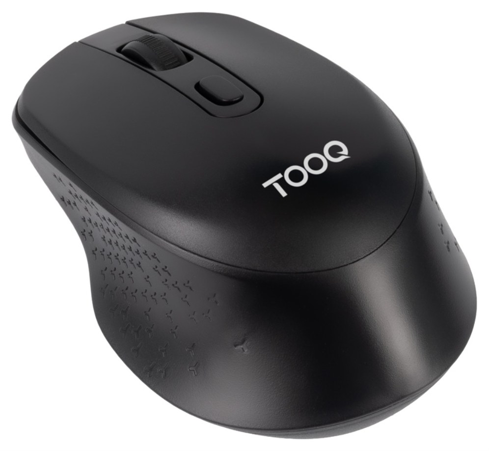 Ratón Tooq TQMW-1101 Inalámbrico Negro