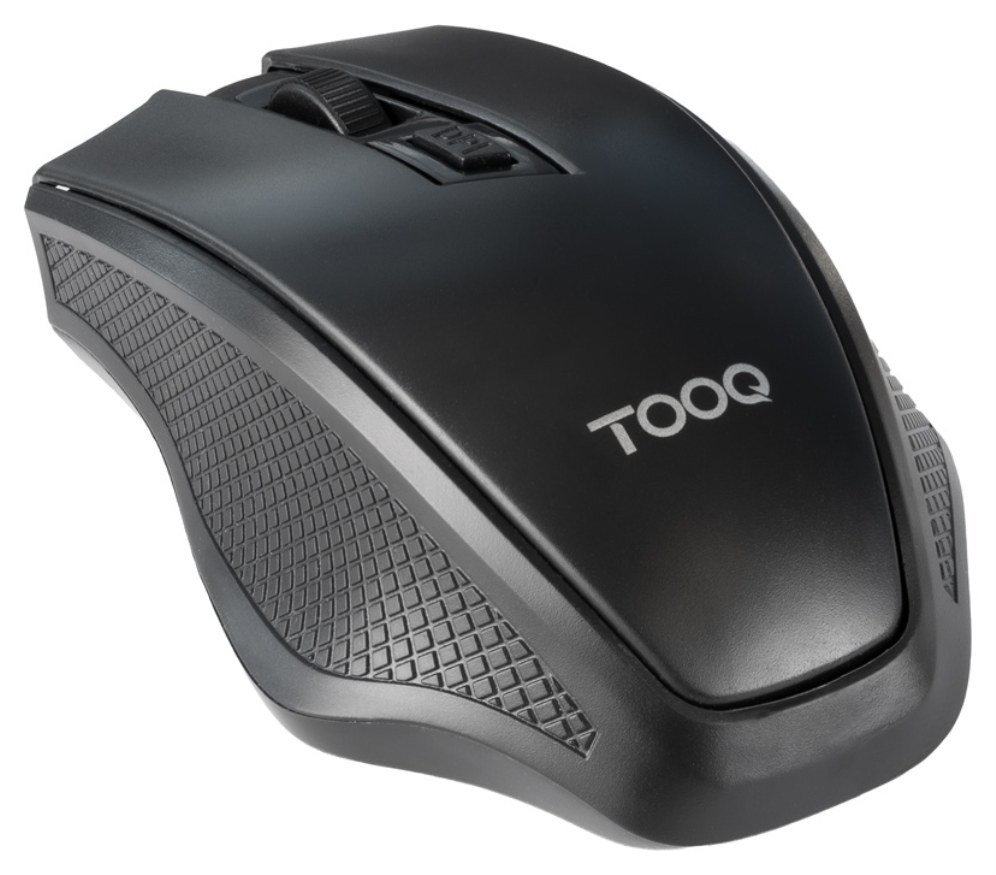 Ratón Tooq TQMW-1102 Inalámbrico Negro
