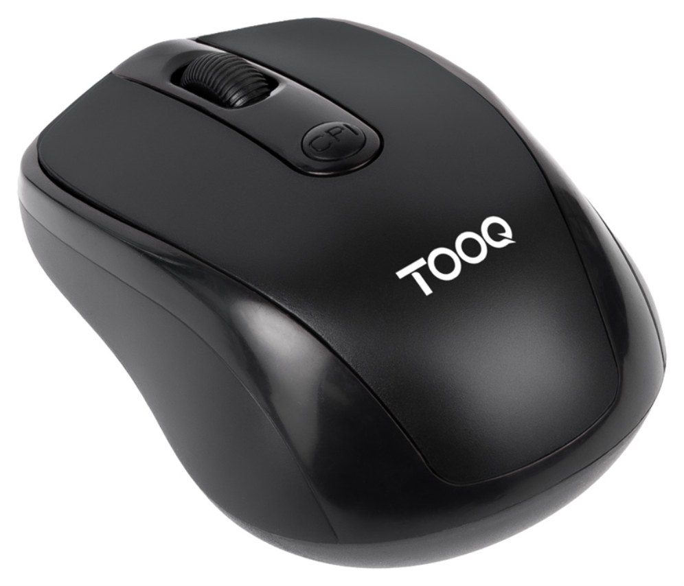 Ratón Tooq TQMW-1103 Inalámbrico Negro