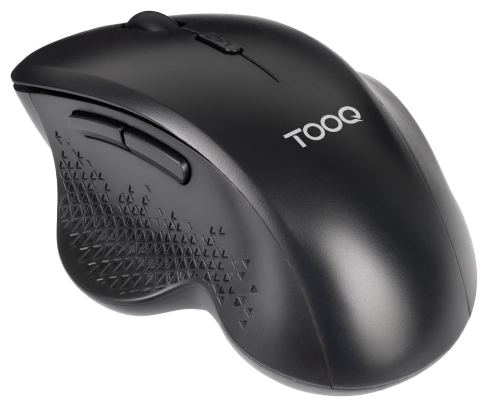 Ratón Tooq TQMWG-1105 Inalámbrico Negro