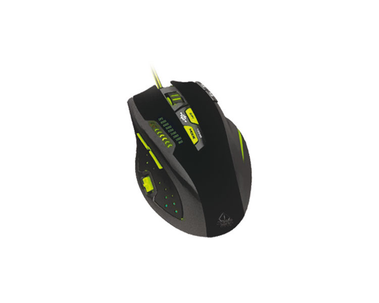 Ratón Keepout X9 Pro Con cable Negro