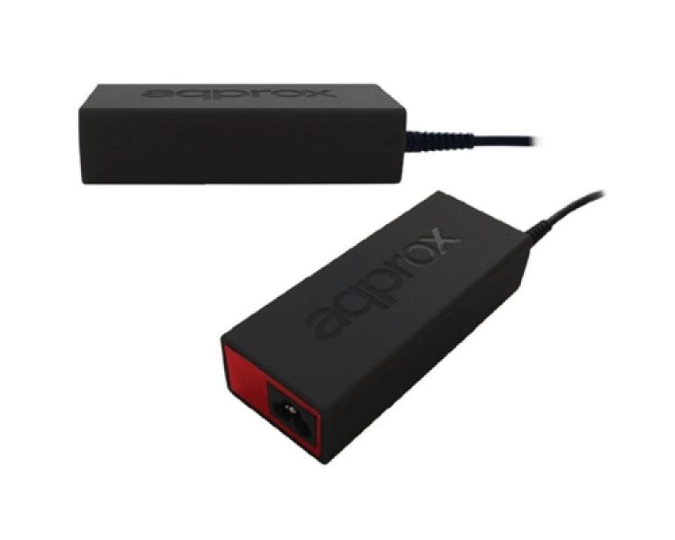 Cargador para portátil approx! APPUA90BRV5 Clavija de portátil Negro