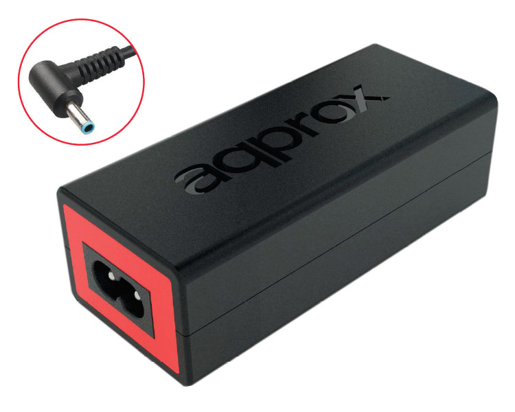 AC ADAPTER PARA HP NOTEBOOK 90W 4.5x3mm APPROX