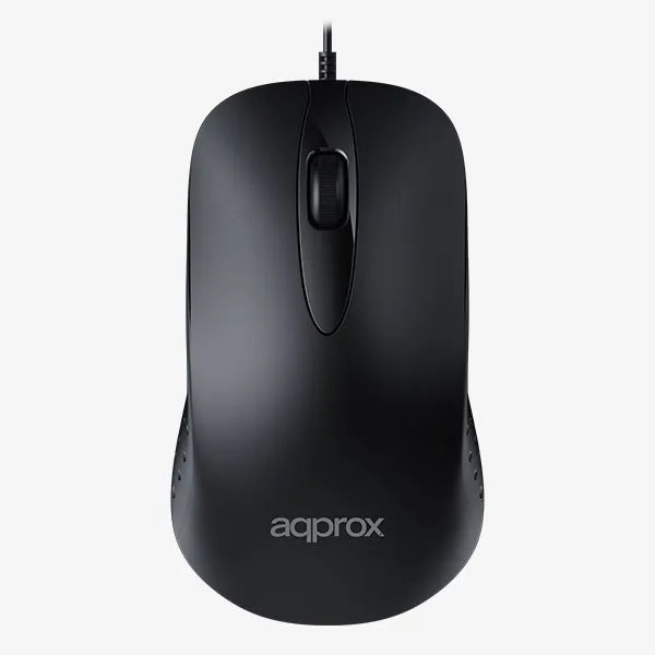 Ratón approx! XM100 Con cable Negro