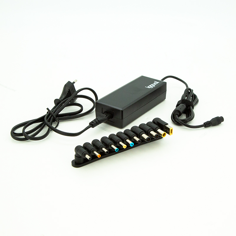 Cargador para portátil iggual CUA-11T-90W Clavija de portátil Negro