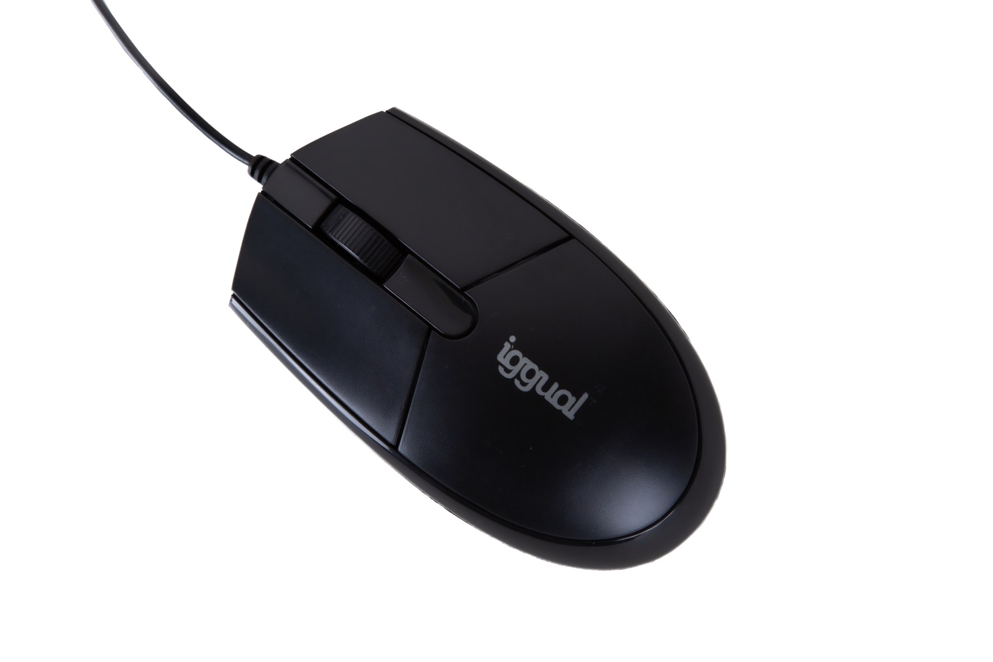 Ratón iggual COM-BASIC3-800DPI Con cable Negro