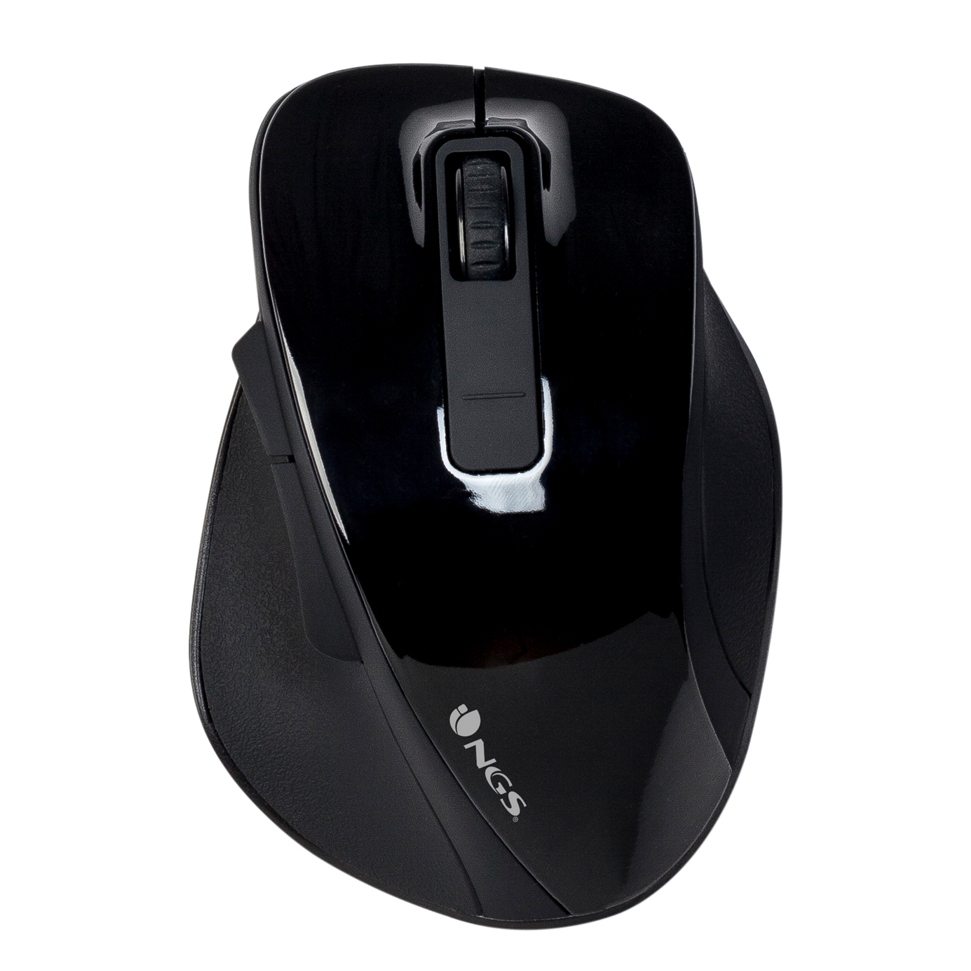 Ratón NGS Bow Inalámbrico Negro