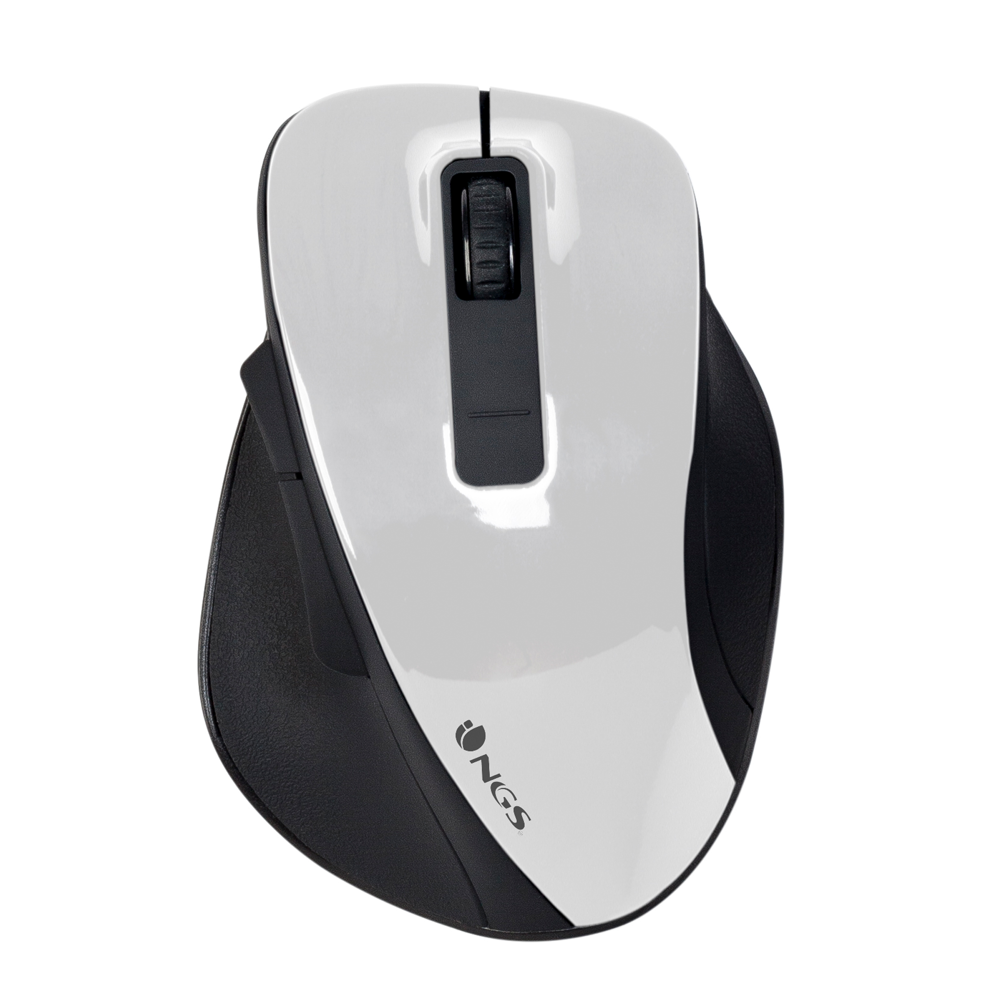 Ratón NGS Bow Inalámbrico Blanco