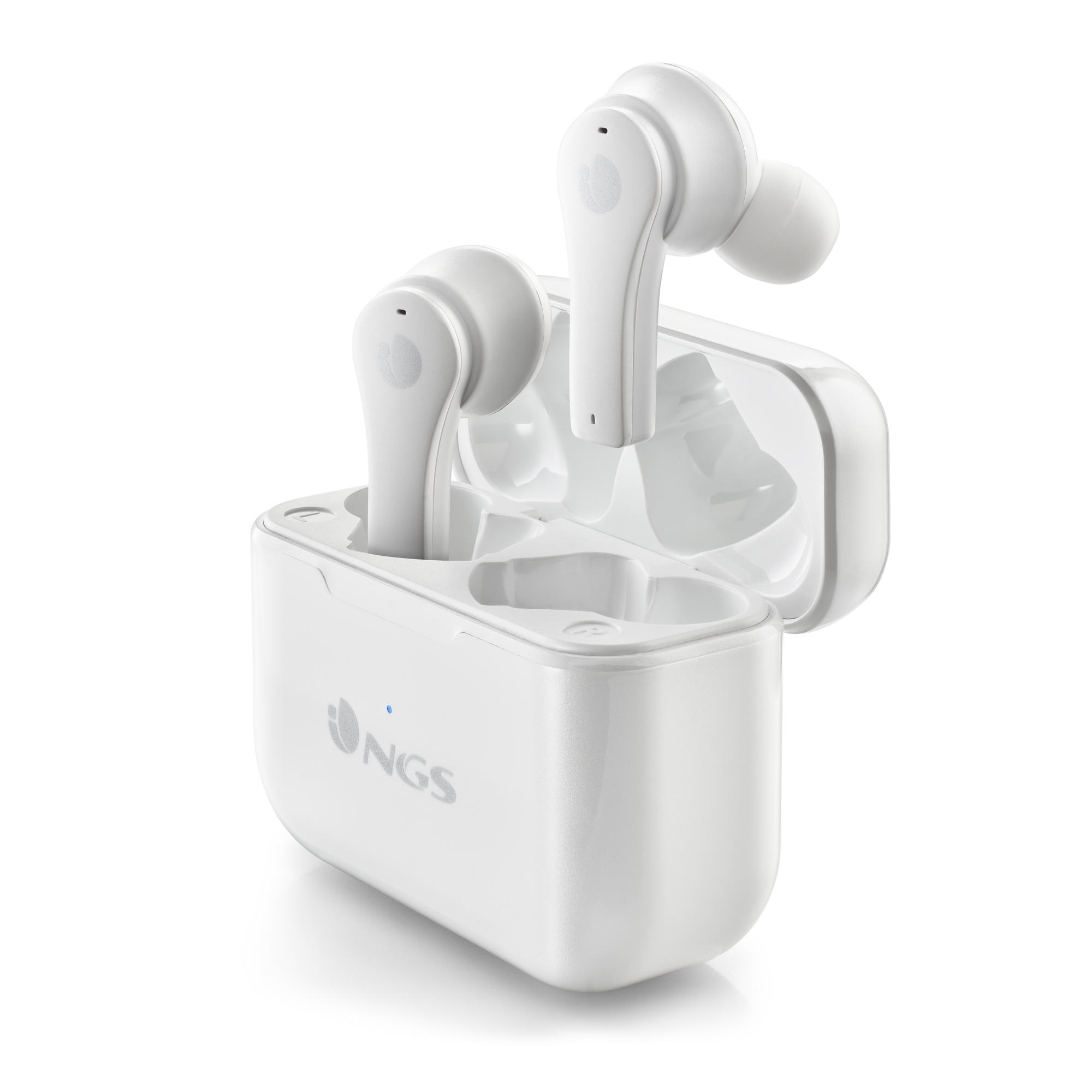 Auriculares NGS Artica Bloom De botón (TWS) Bluetooth USB-C Blanco