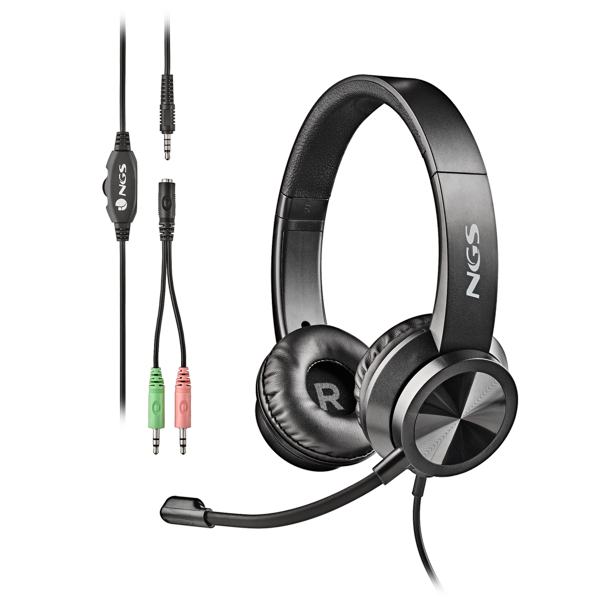 Auriculares NGS MSX 11 Pro Diadema Jack 3,5 mm Negro