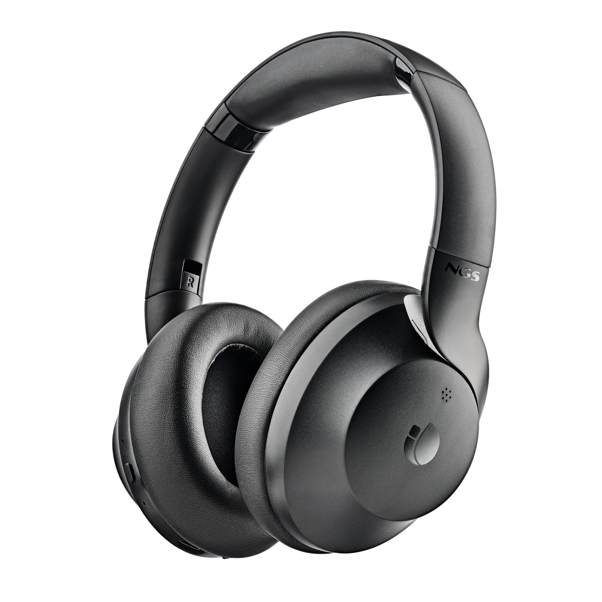 Auriculares NGS Artica Shake Diadema Bluetooth Negro