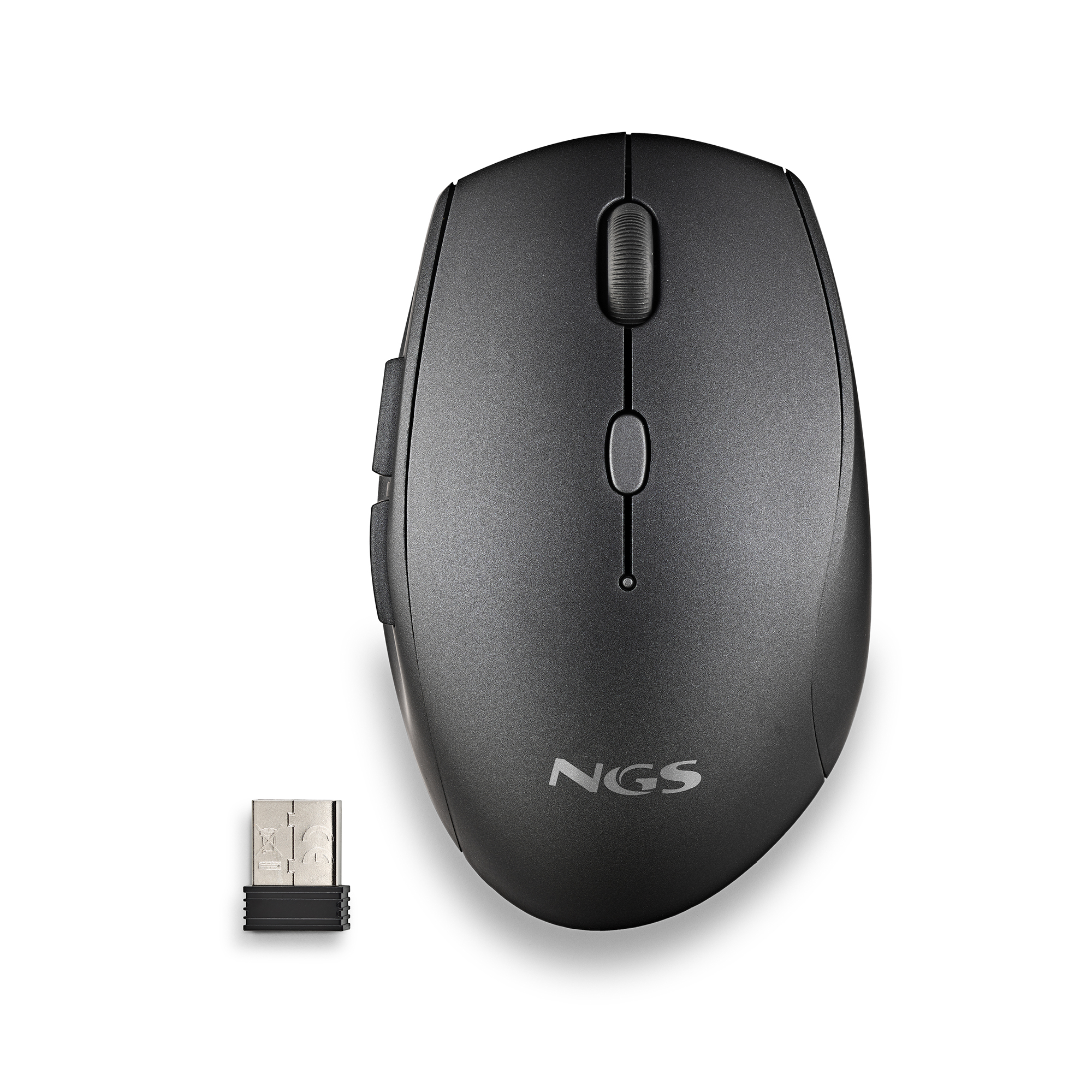Ratón NGS BEE Inalámbrico Negro
