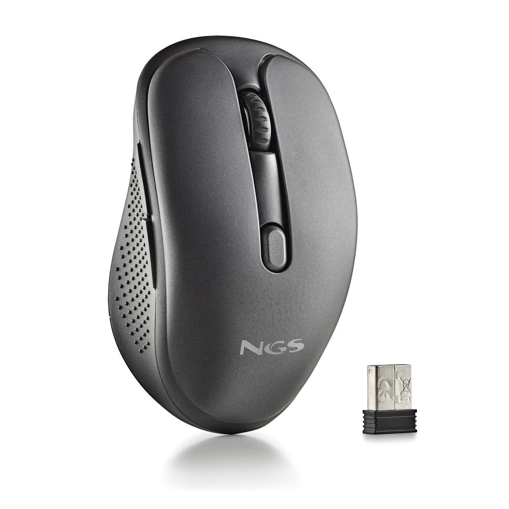 Ratón NGS EVO PEEP Inalámbrico Bluetooth Negro