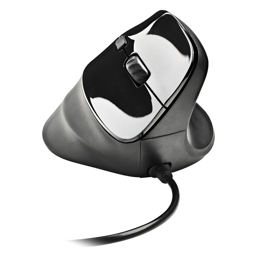 Ratón NGS SAMSARA Con cable Negro