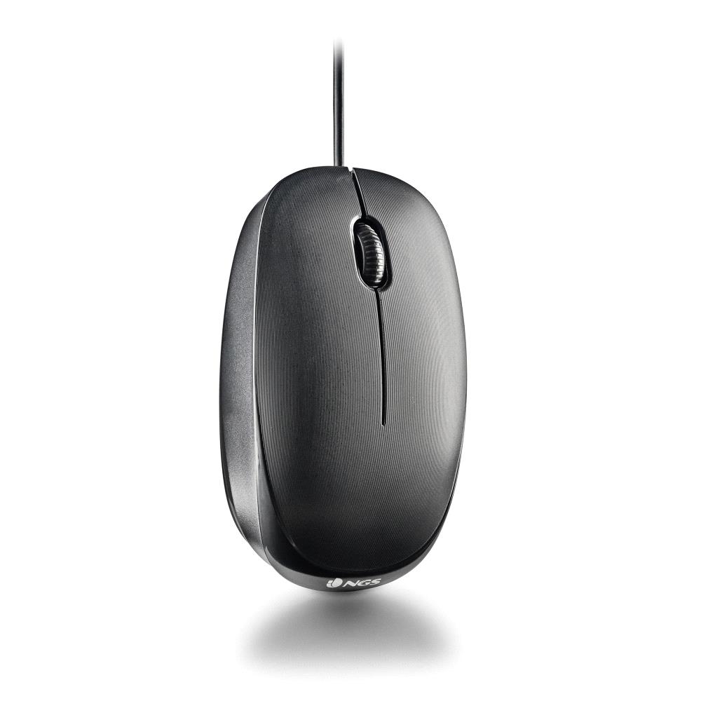 Ratón NGS FLAME-C Negro