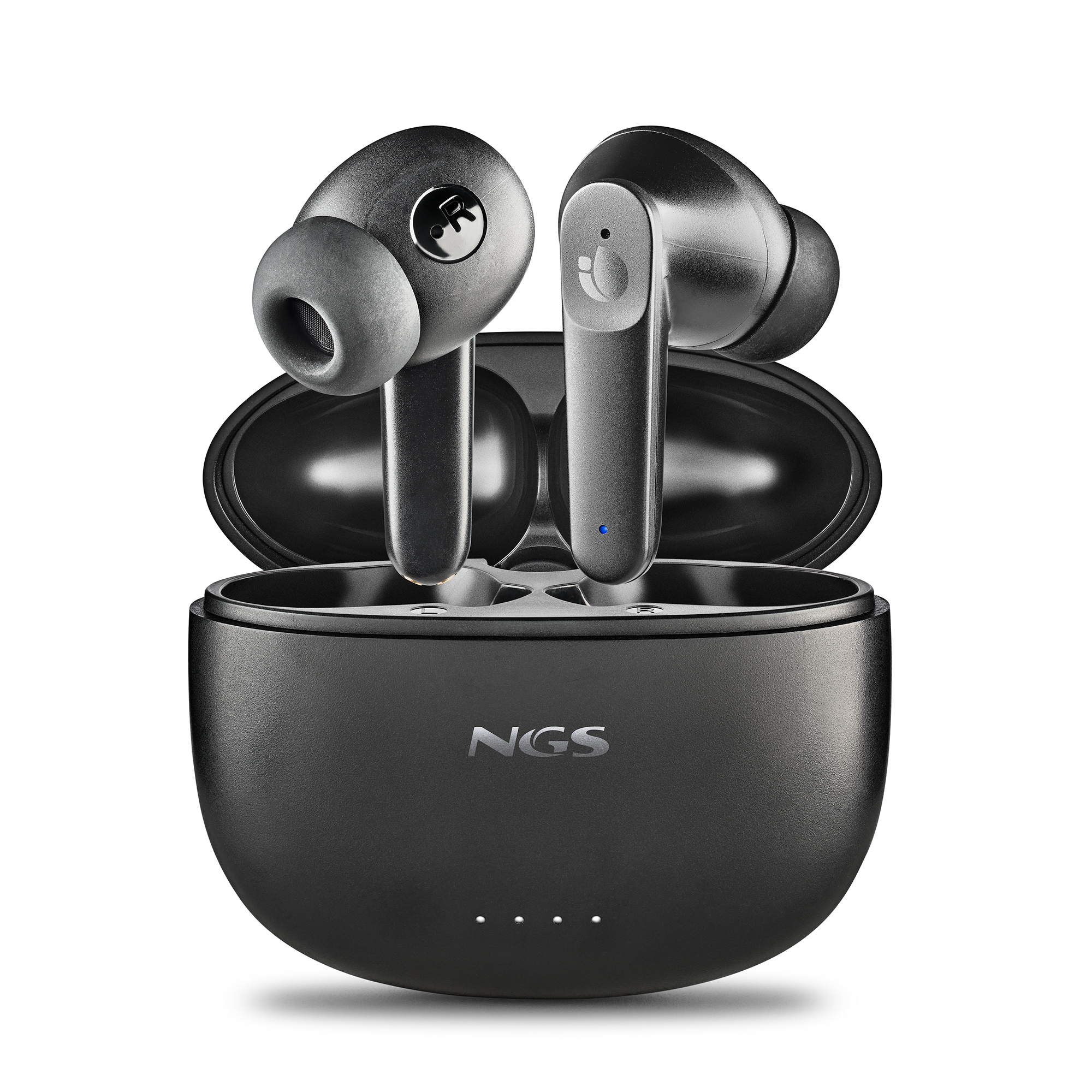 Auriculares NGS Auric ANC&ENC De botón (TWS) Bluetooth Negro
