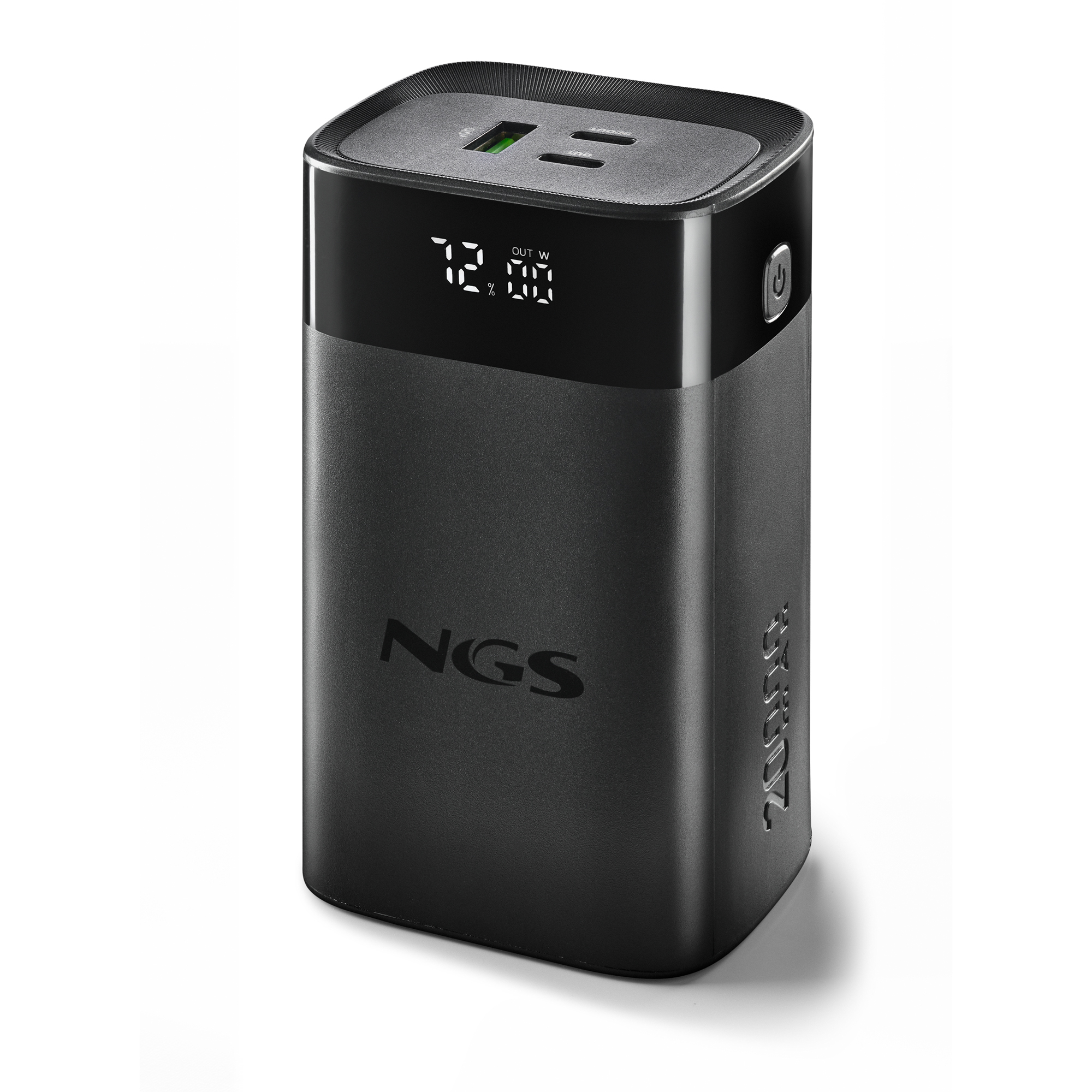 Batería externa NGS TWIX 20 USB-C USB-A Negro 65W
