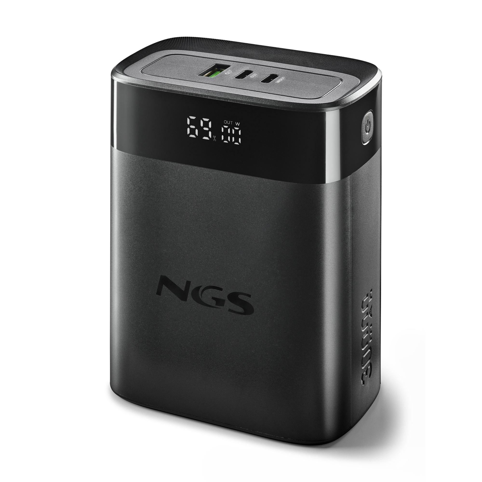 Batería externa NGS TWIX 30 USB-C USB-A Negro 140W