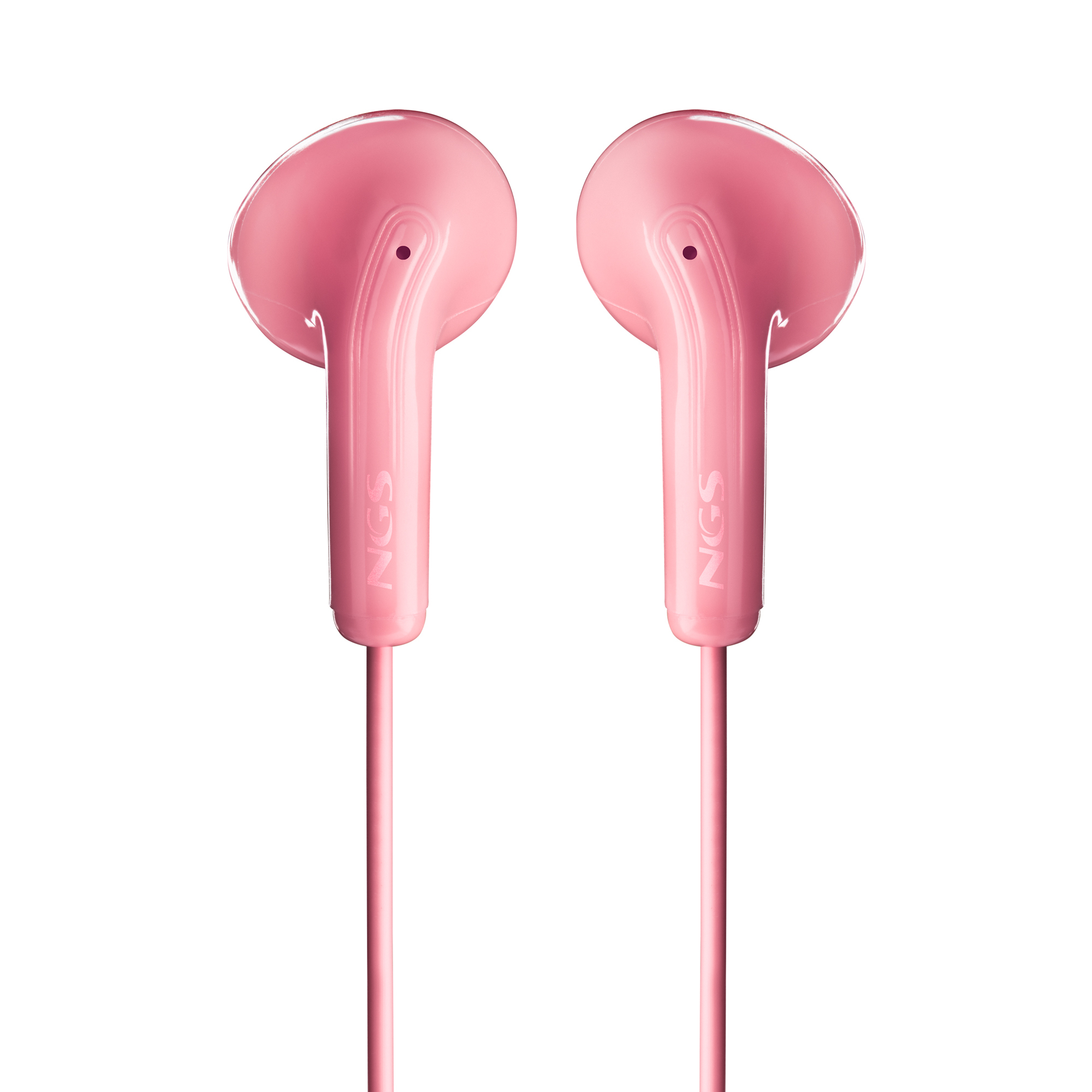 Auriculares NGS Cross Flip Intraurales con cable Jack 3,5 mm Rosa