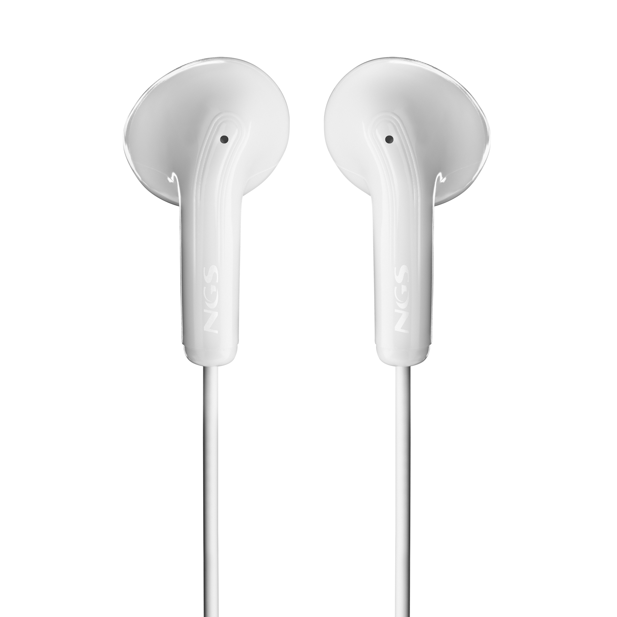Auriculares NGS Cross Glide Intraurales con cable USB-C Blanco