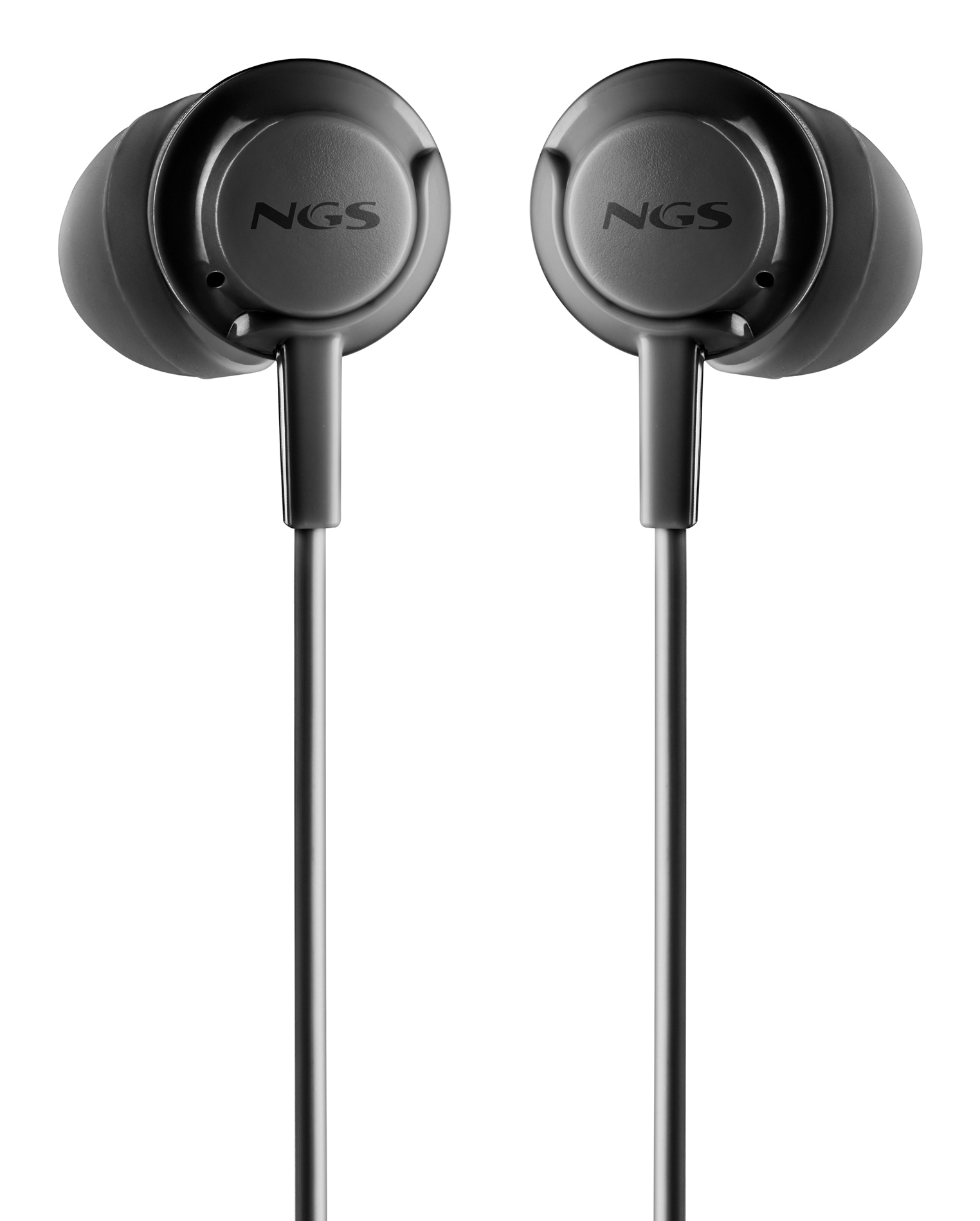 Auriculares NGS Cross Drift Intraurales con cable Jack 3,5 mm Negro