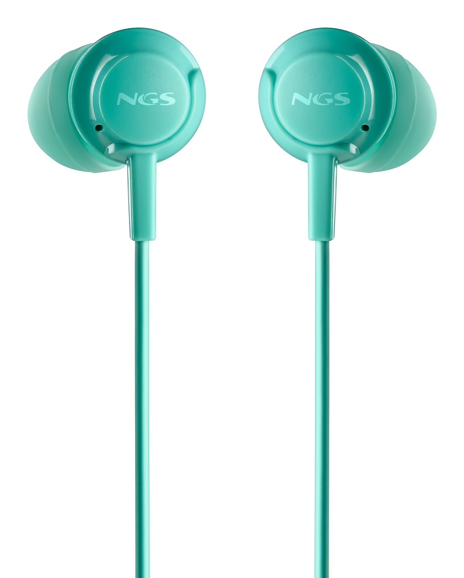 Auriculares NGS Cross Drift Intraurales con cable Jack 3,5 mm Menta