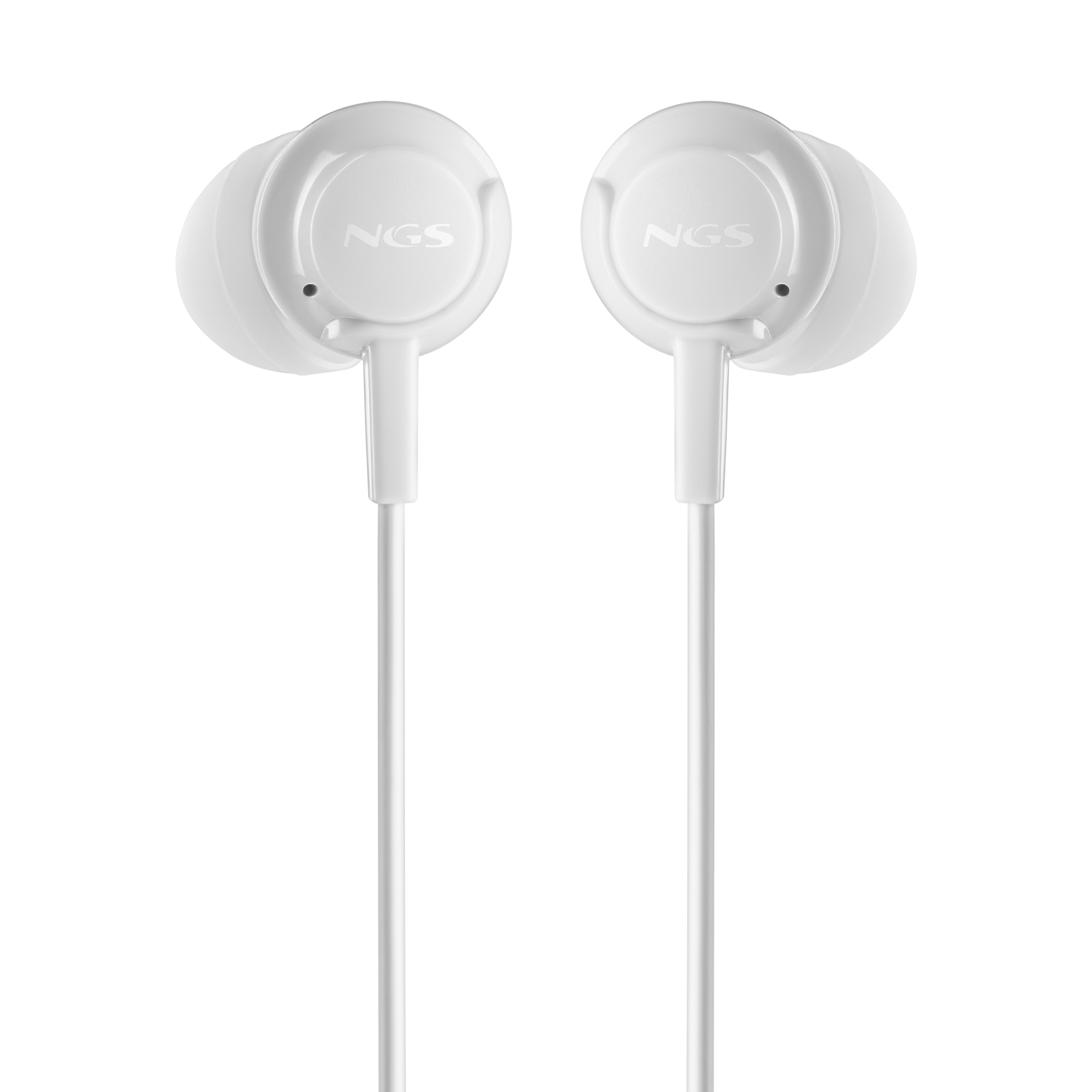 Auriculares NGS Cross Step Intraurales con cable USB-C Blanco