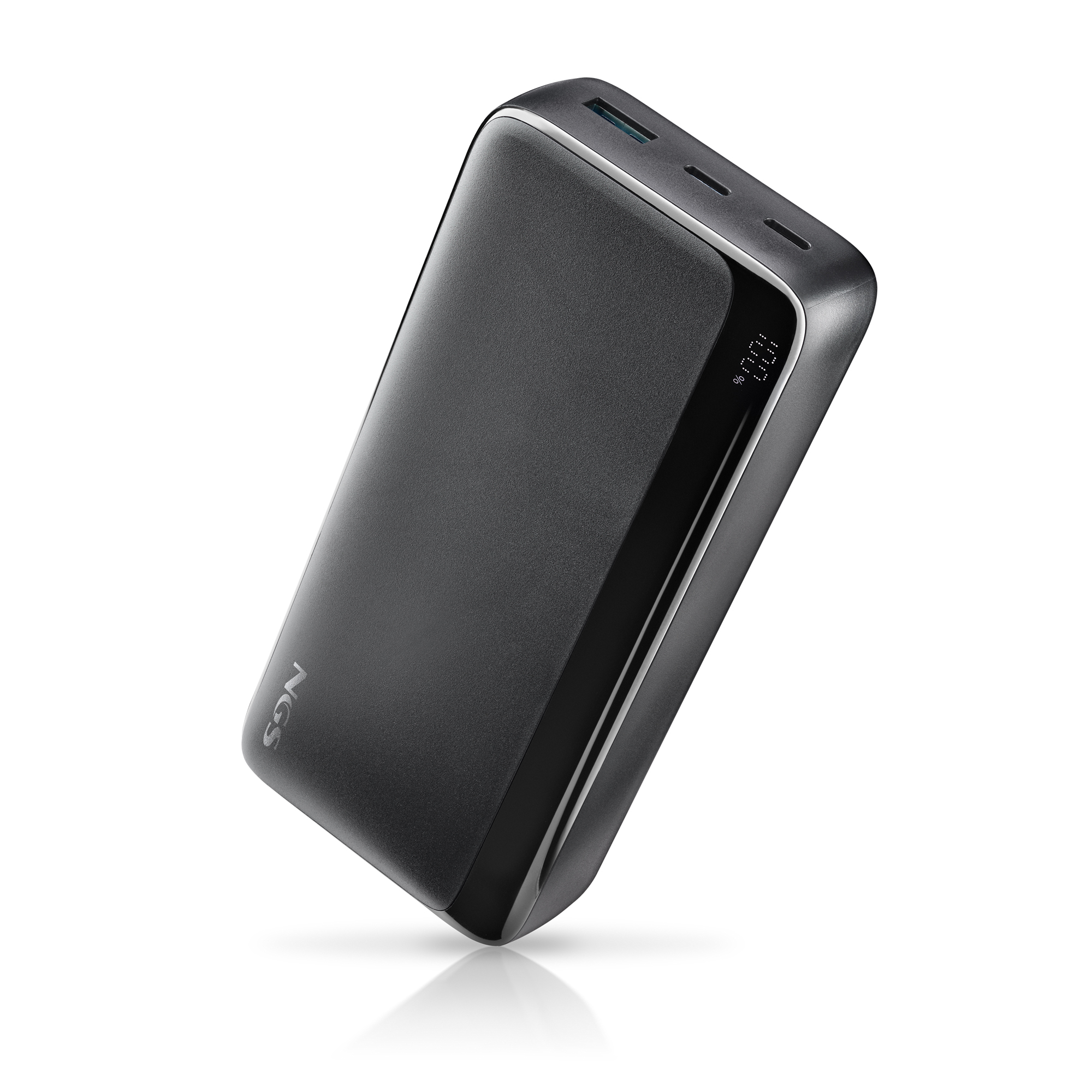 Batería externa NGS QUIZ 20 USB-C USB-A Negro 18W