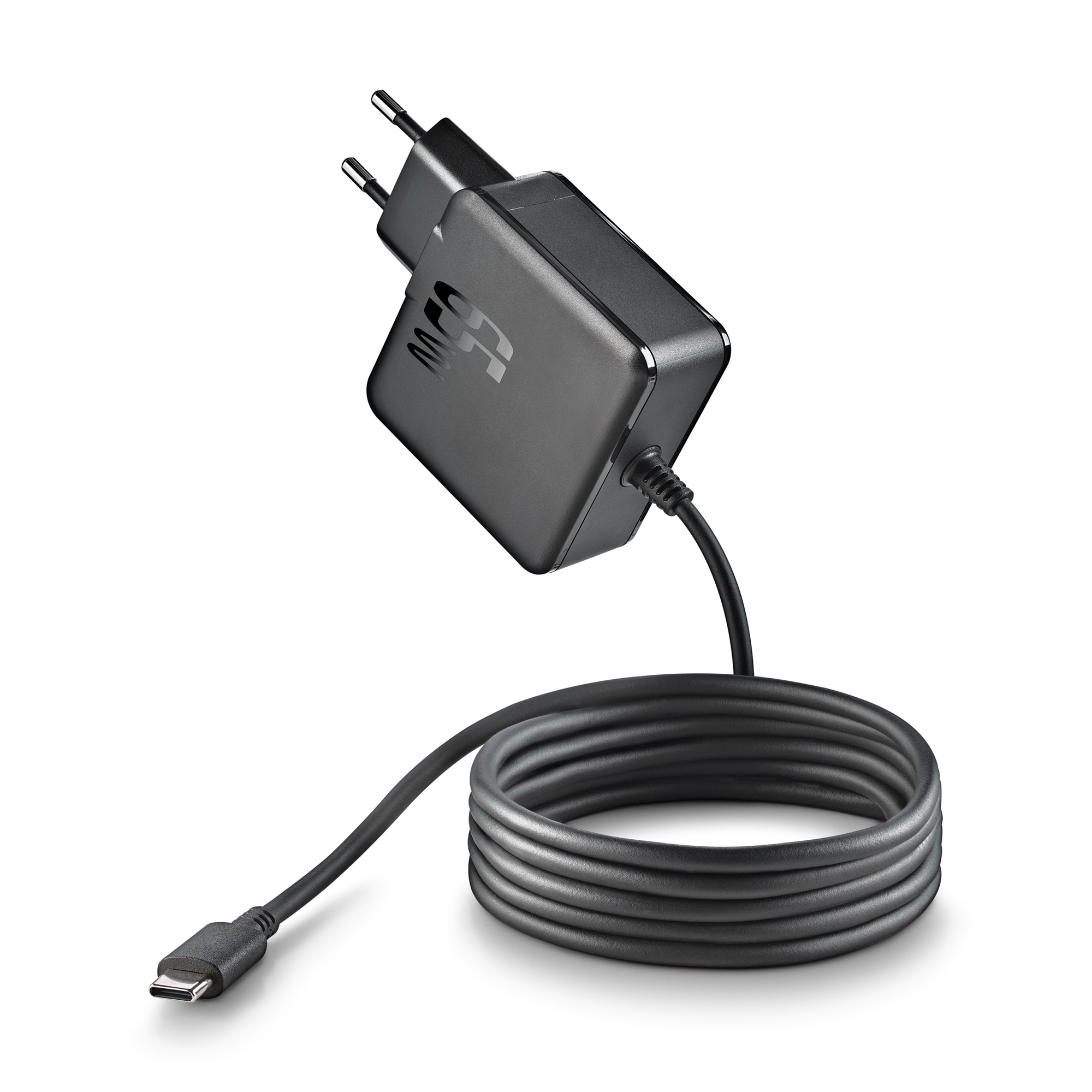 CARGADOR PARED GaN USB-C 65W NEGRO NGS