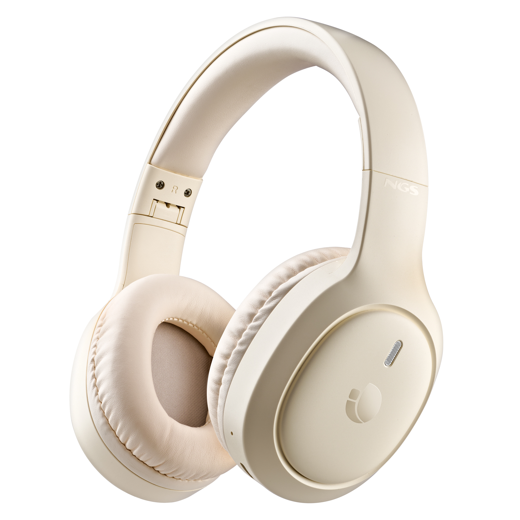 Auriculares NGS Artica Tempest Diadema Bluetooth Beige