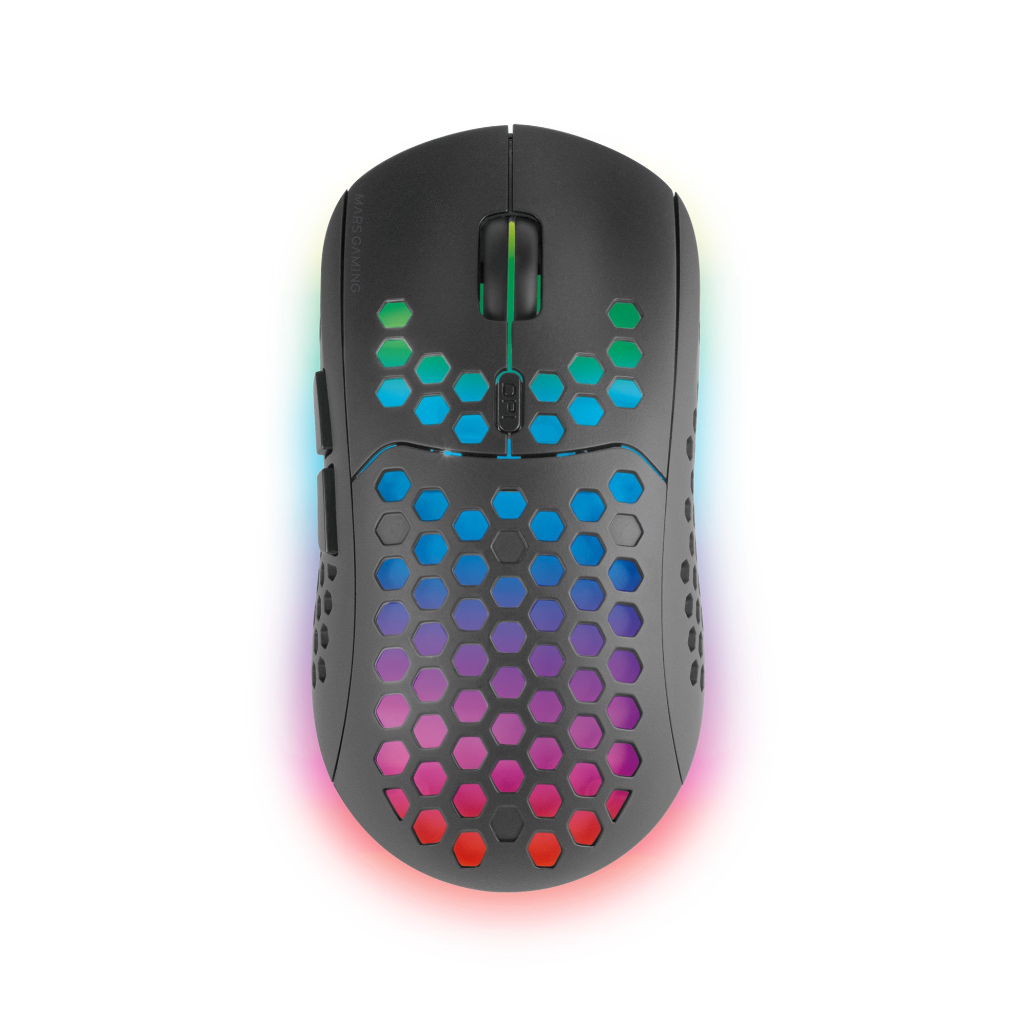 Ratón Mars gaming MMW3 Inalámbrico Negro
