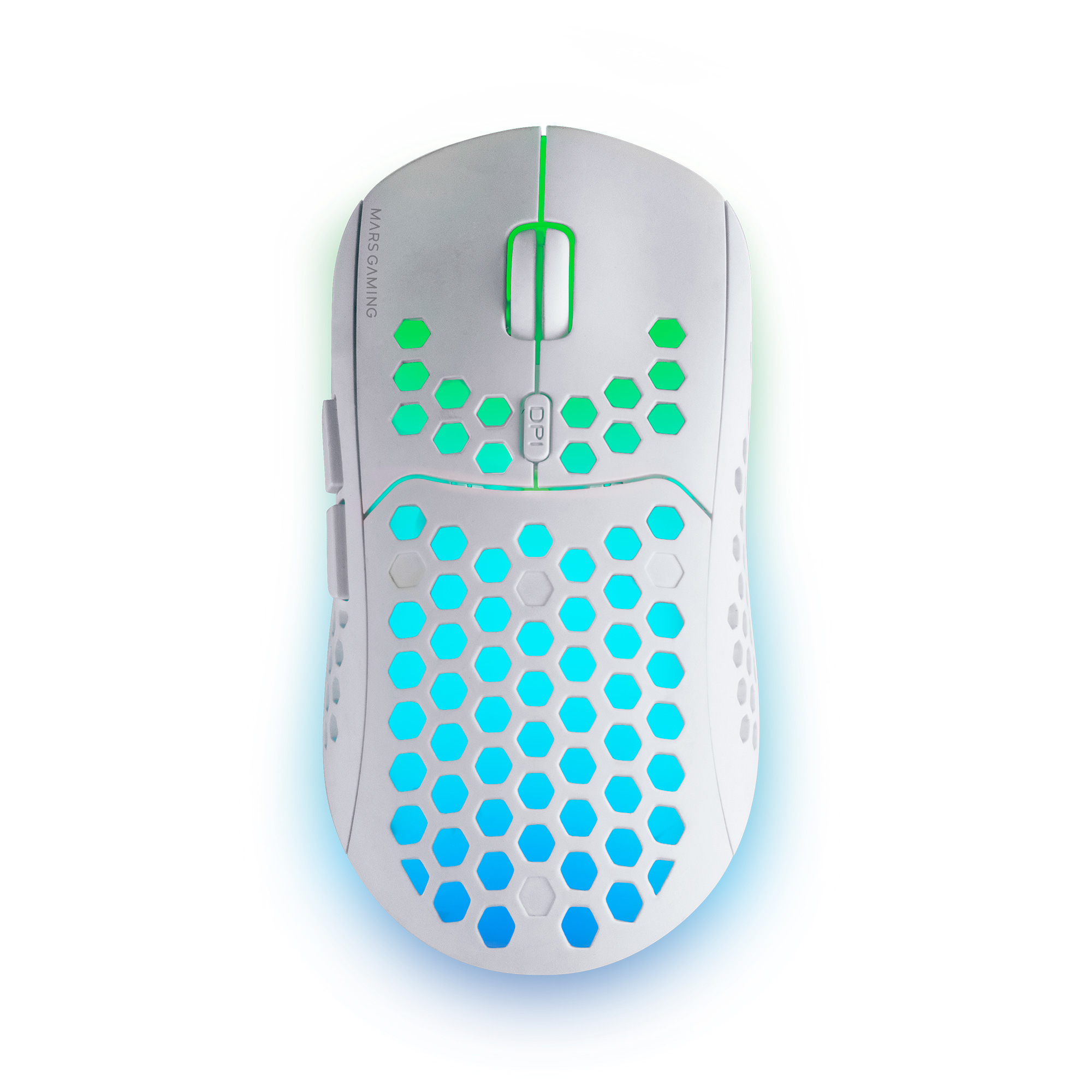 Ratón Mars gaming MMW3 Inalámbrico Blanco