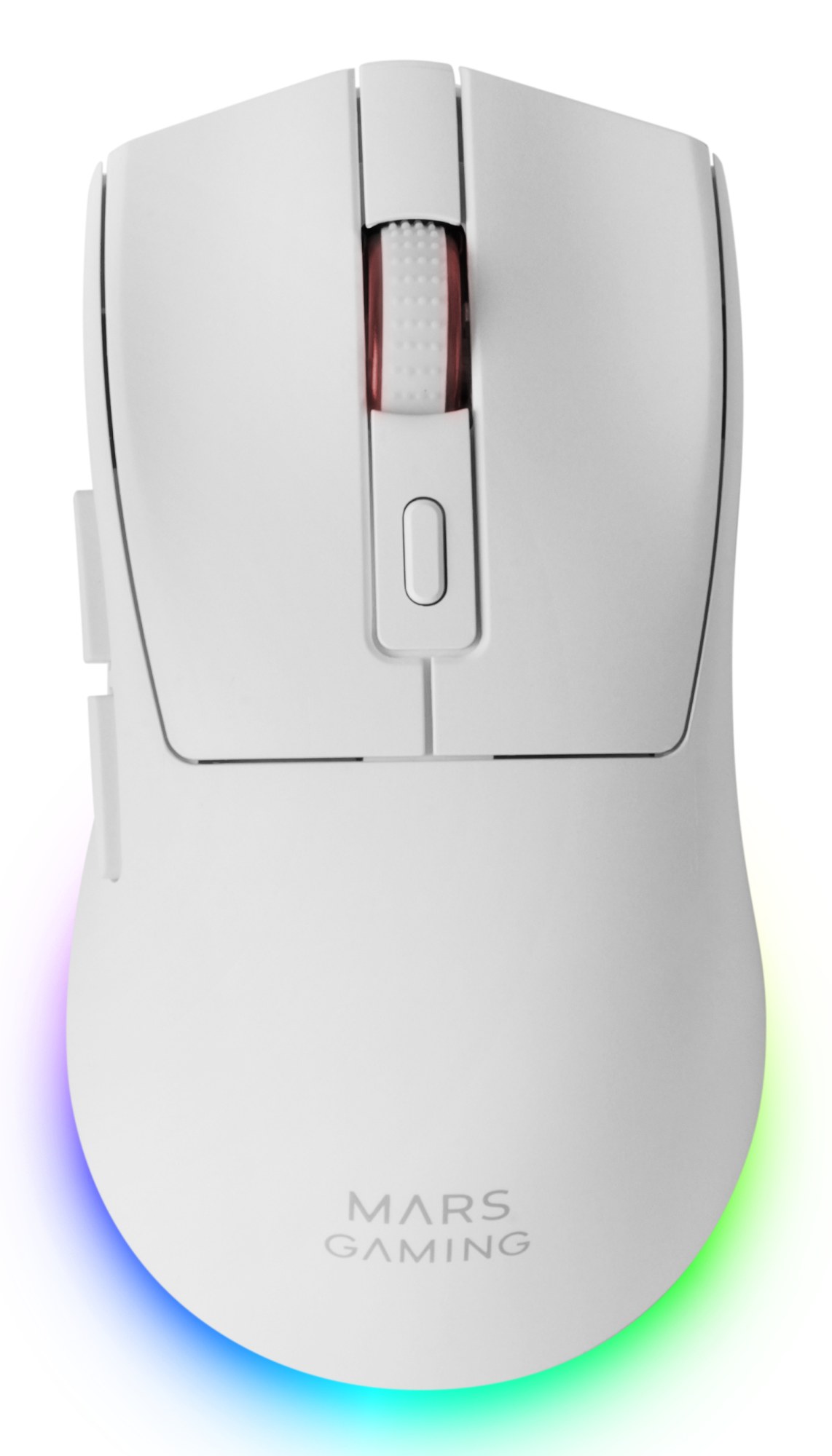 Ratón Mars gaming MMT3 Con cable Inalámbrico Bluetooth Blanco