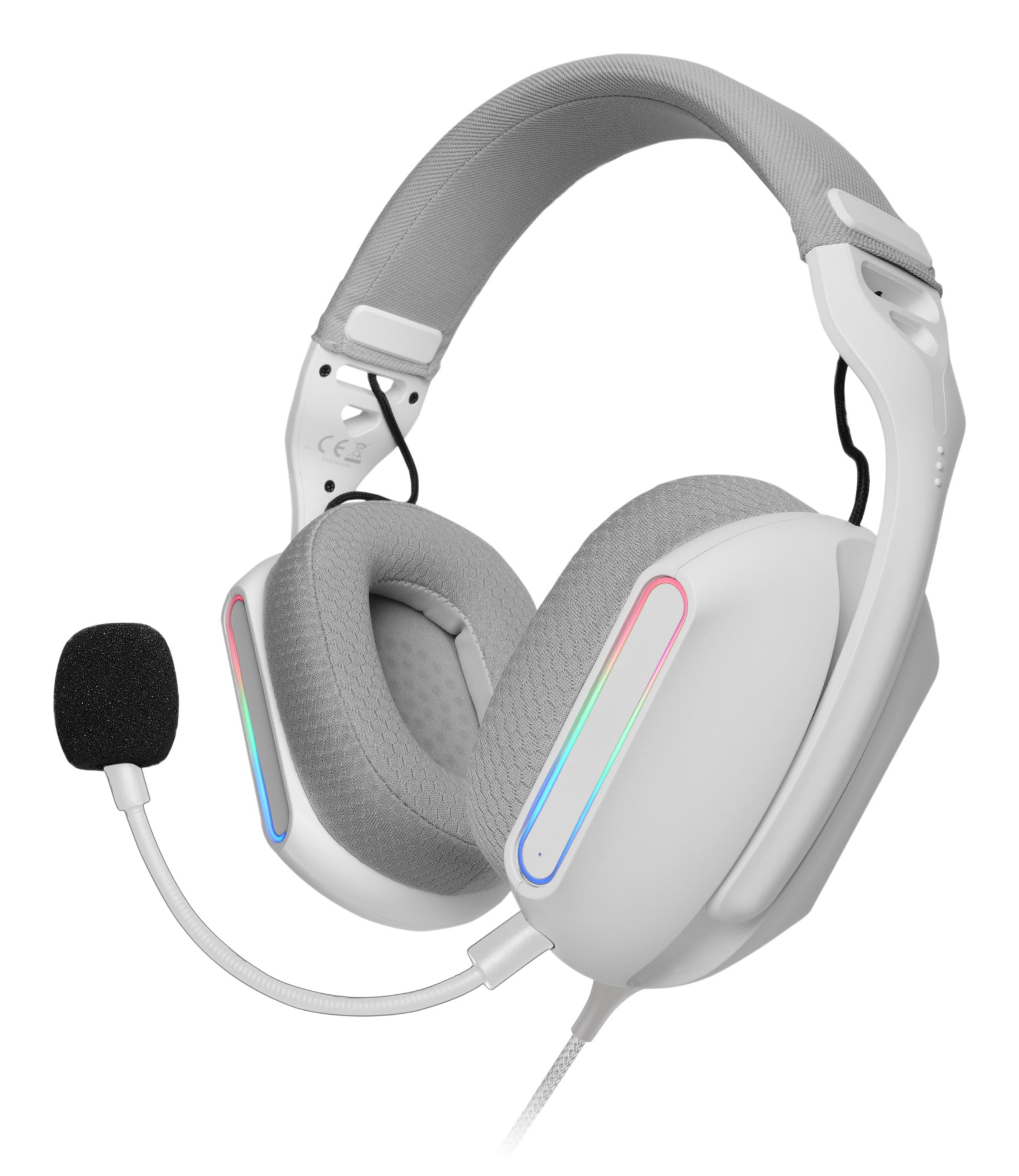Auriculares Mars gaming MH-PRO Diadema USB-A Jack 3,5 mm Blanco