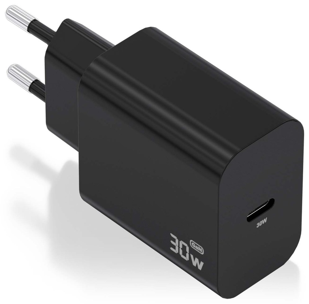 Cargador de pared Aisens A110-0941 USB-C Negro 33W