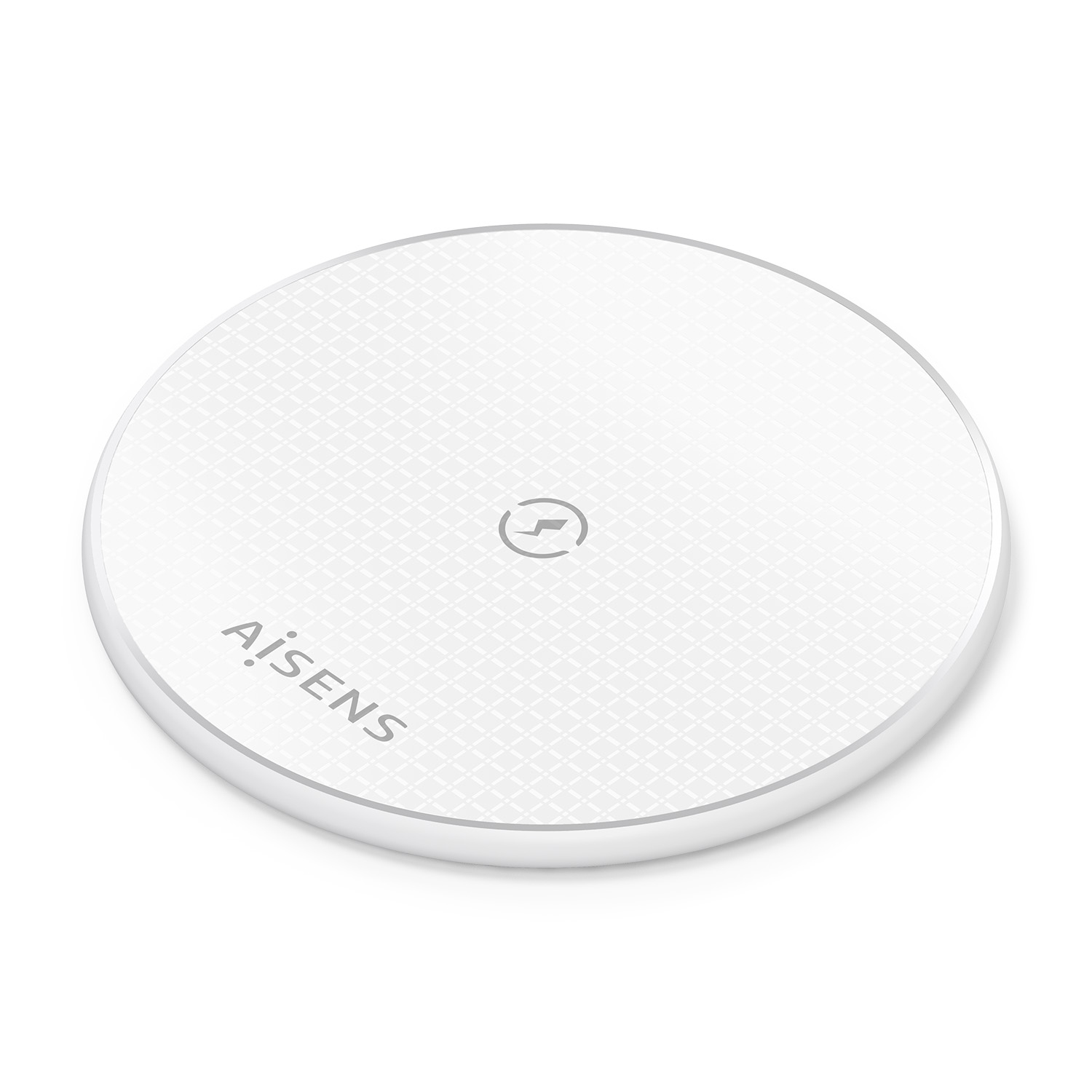 Cargador inalámbrico Aisens ASCH-15W1WC057-W USB-C Inalámbrico Blanco