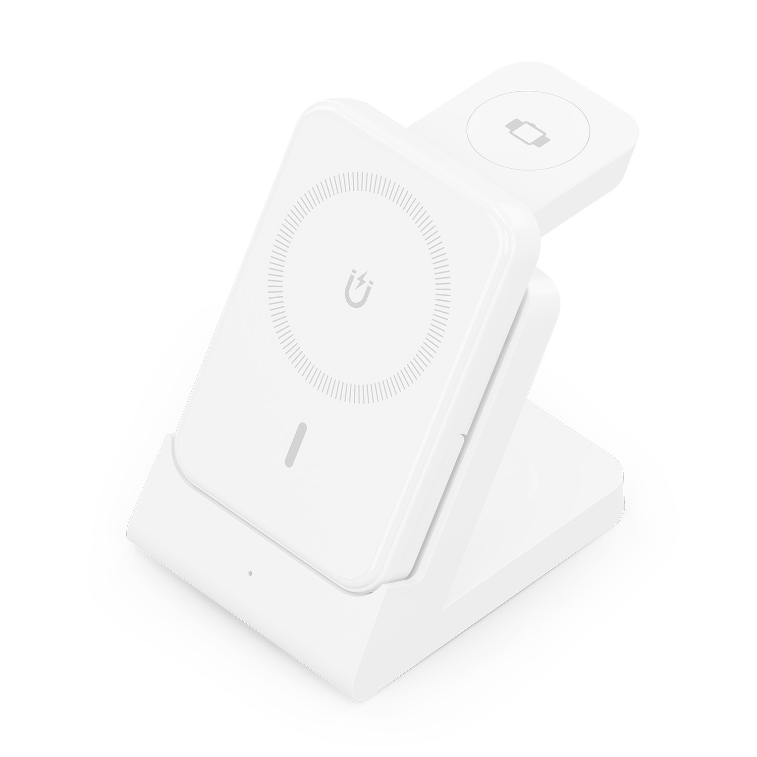 Estación de carga Aisens ASCH-15W4WC063-W USB-C Inalámbrico Blanco
