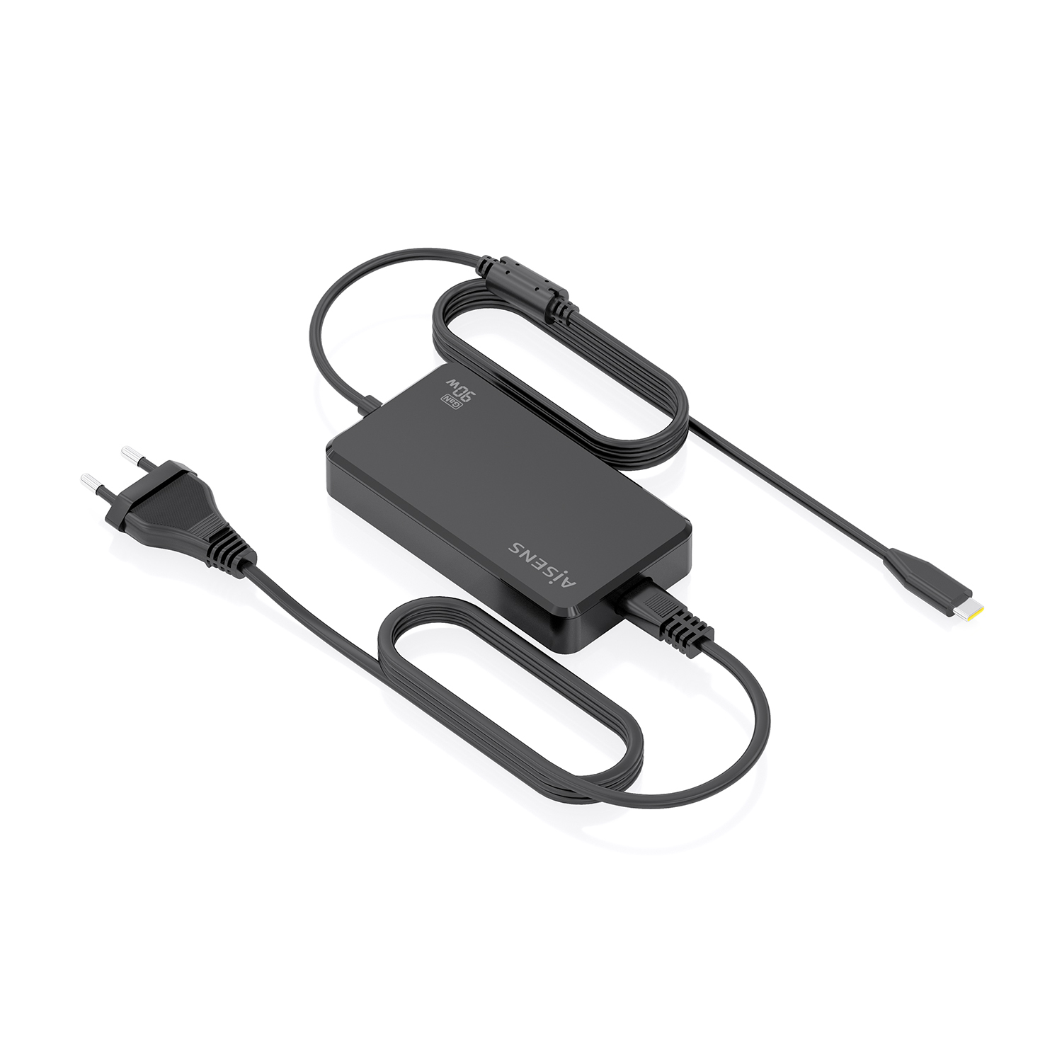 Cargador de pared Aisens Cargador De Sobremesa GaN 90W PD3.0 1xUSB-C USB-C Negro