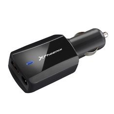 Cargador de coche Phoenix technologies PHLAPTOPCARCHARGER USB-A 90W