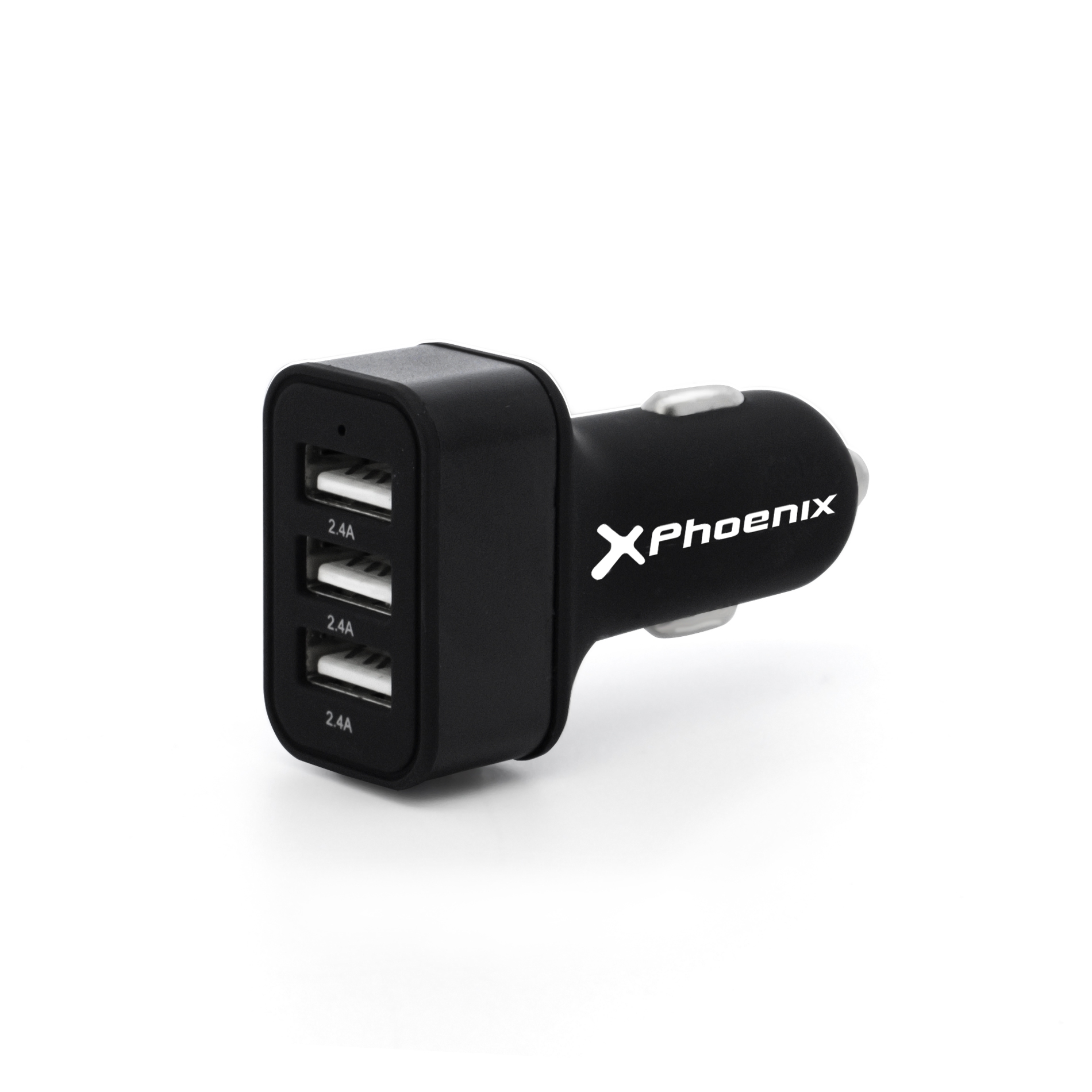 Cargador de coche Phoenix technologies PHCARCHARGER3USB USB-A Negro