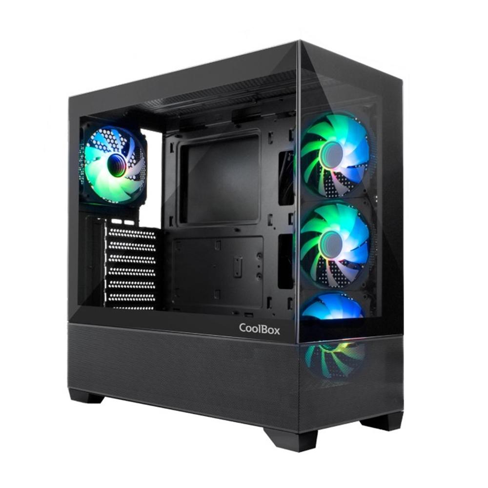 Caja ordenador gaming coolbox ga250 vision argb atx Reacondicionado Muy bueno