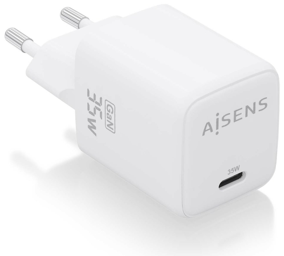 Cargador de pared Aisens ASCH-35W1P016-W USB-C Blanco