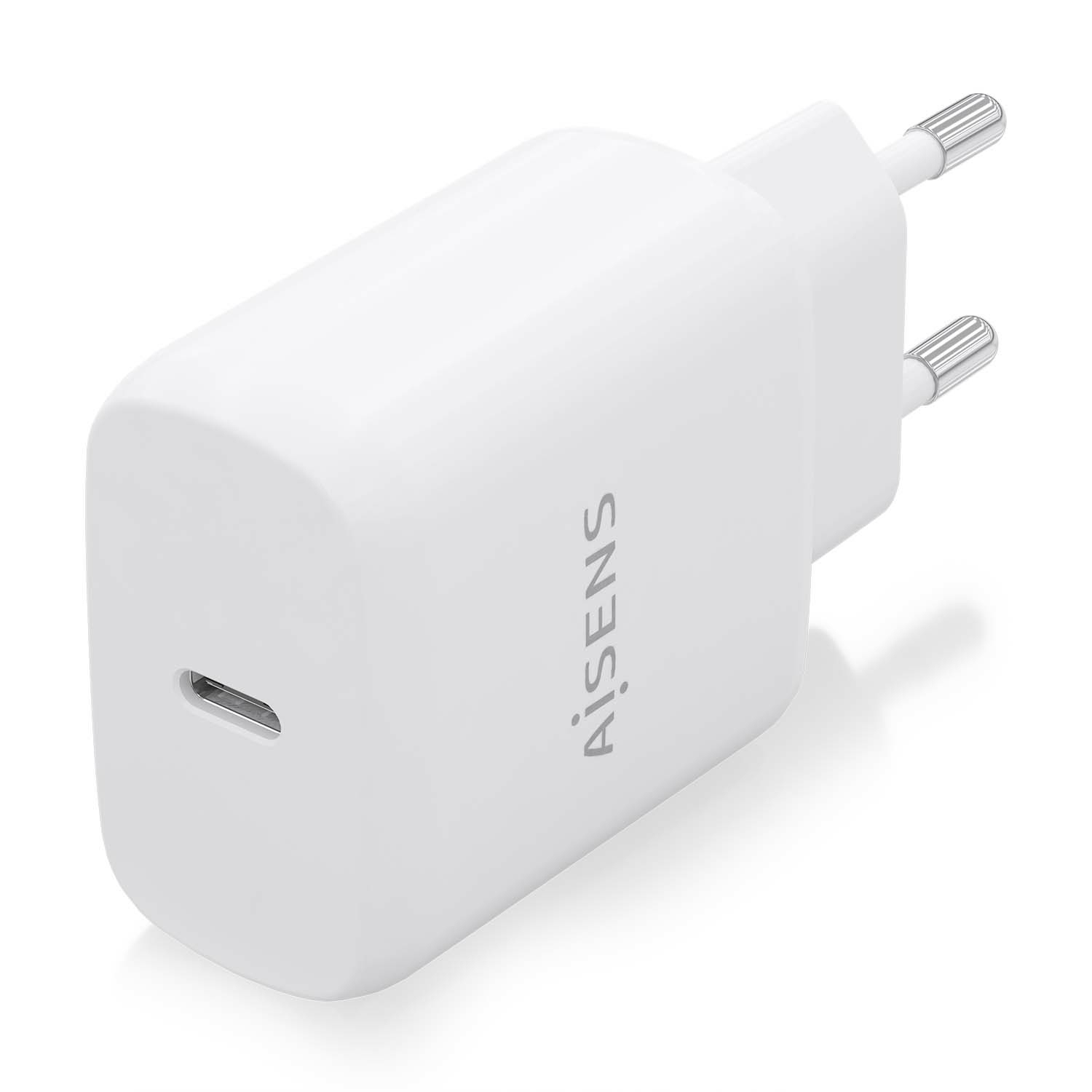 Cargador de pared Aisens Cargador 25W USB-C Blanco