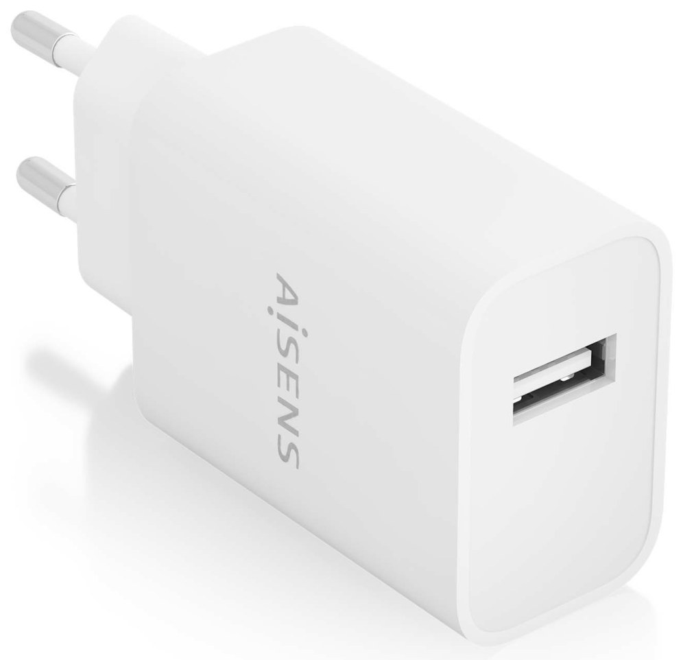 Cargador de pared Aisens A110-0853 USB-A Blanco 11W