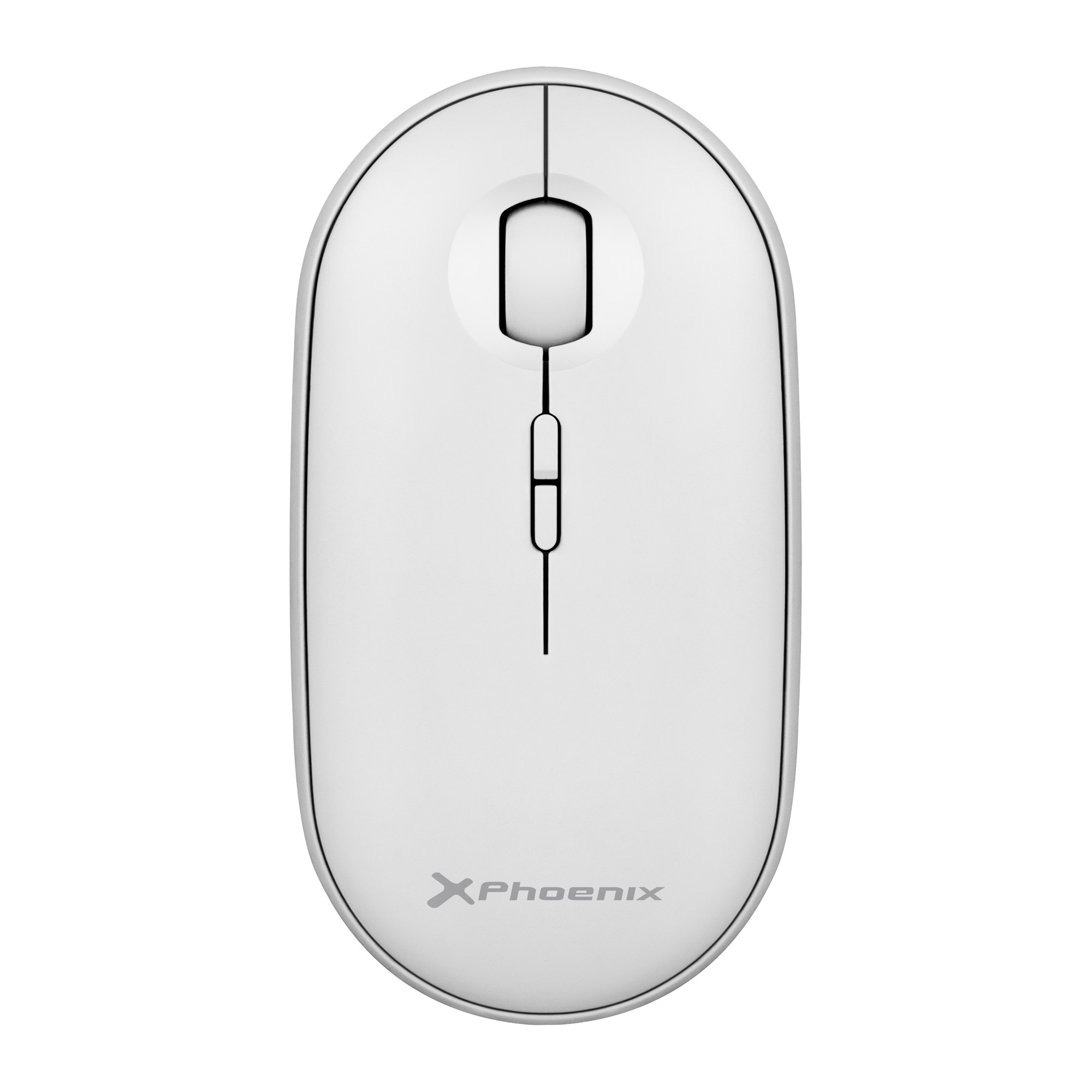 Ratón Phoenix technologies Rebble Inalámbrico Bluetooth Blanco