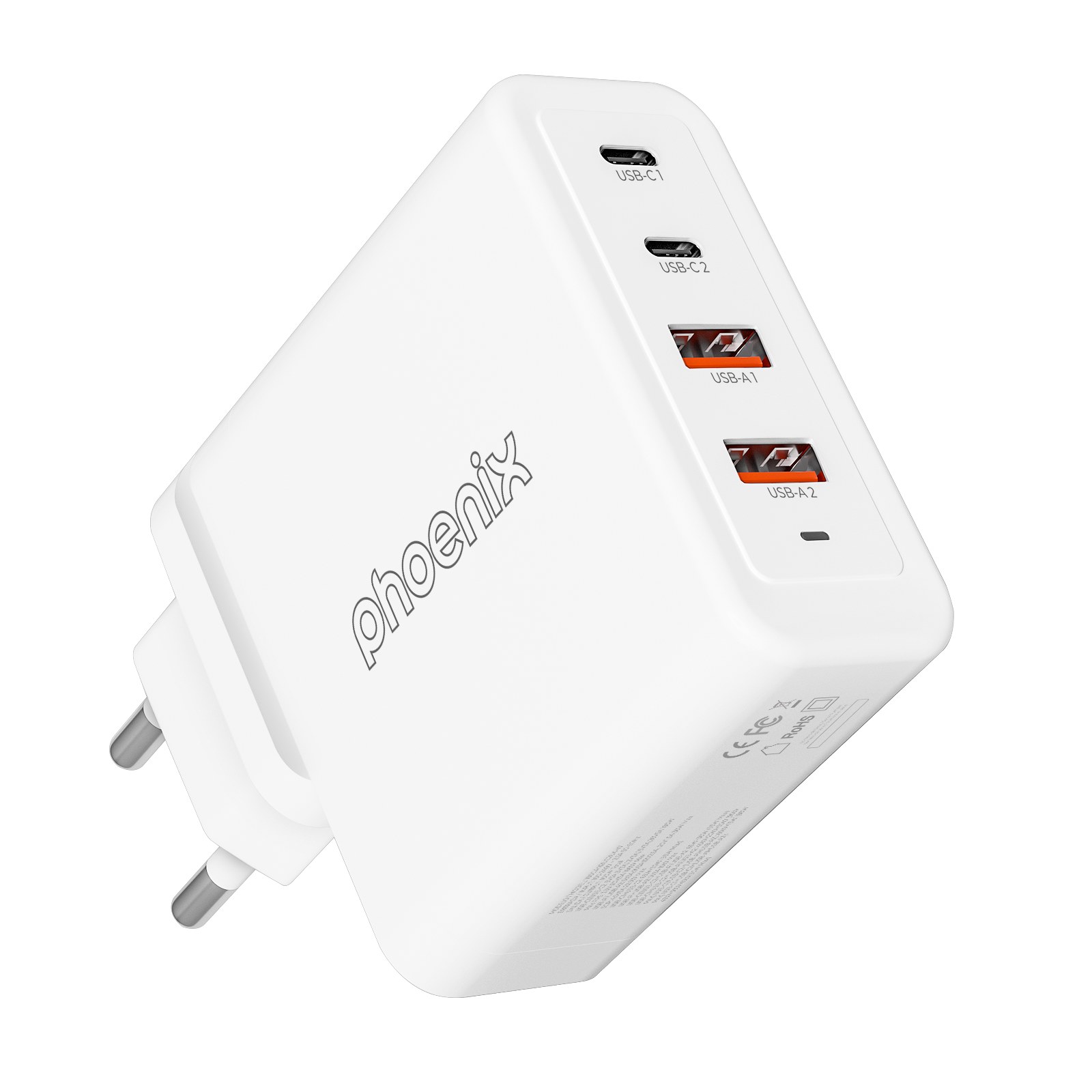 Cargador tipo c 100w gan phoenix